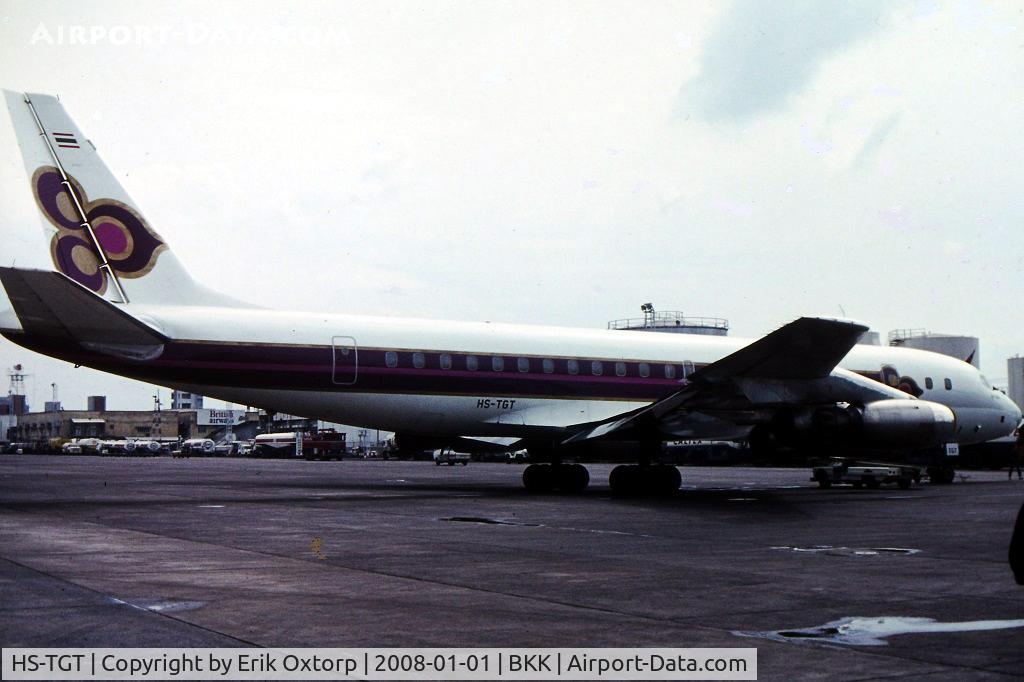 HS-TGT, 1960 Douglas DC-8-33 C/N 45384, HS-TGT in BKK - Don Muang