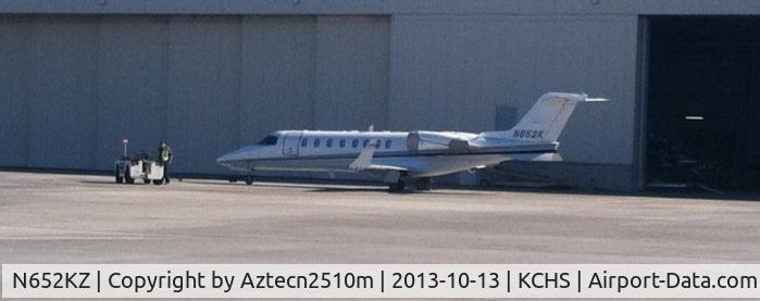 N652KZ, 1989 Gates Learjet Corp. 35A C/N 652, A beautiful Lear at  charleston.