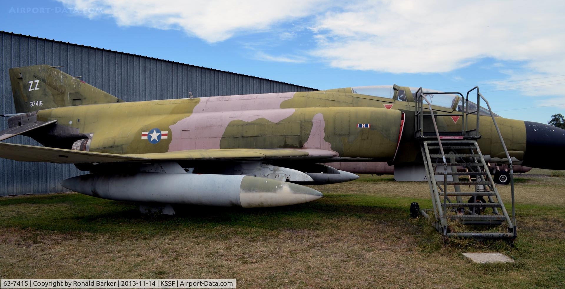 63-7415, 1963 McDonnell F-4C Phantom II C/N 342, F-4c, Texas Air Museum