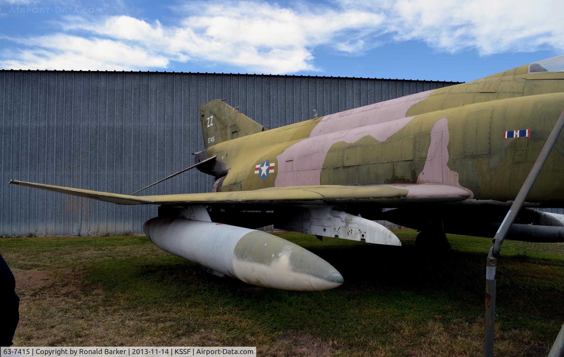 63-7415, 1963 McDonnell F-4C Phantom II C/N 342, Right side F-4C, Texas Air Museum