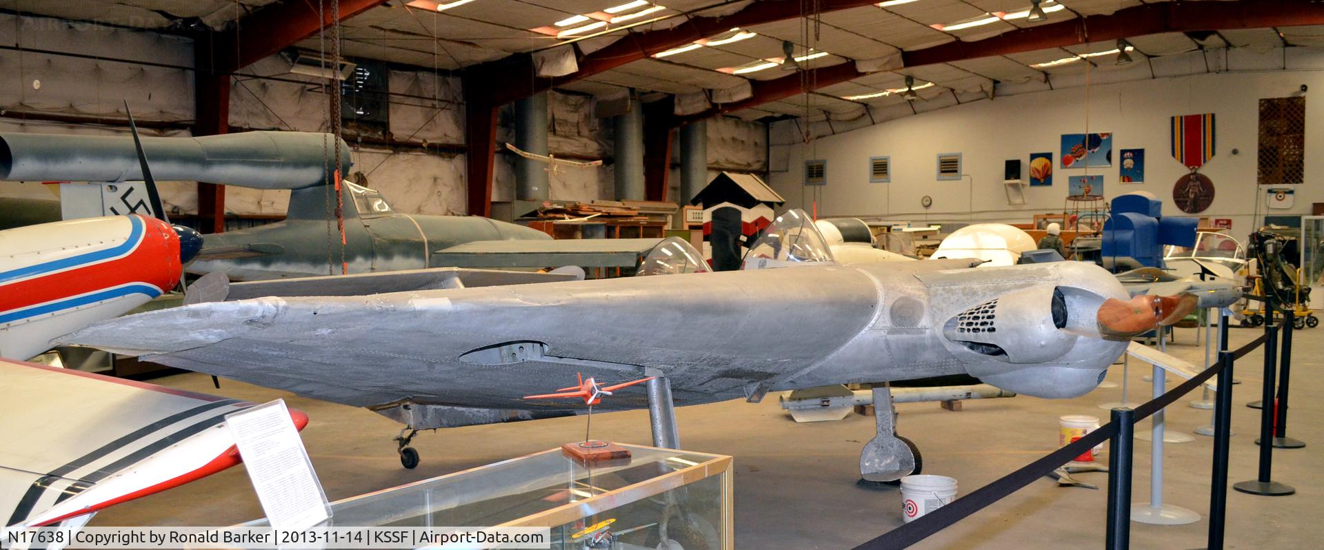 N17638, Eichman Ellis V AEROBAT 1-A C/N 1, Aerobat, Texas Air Museum