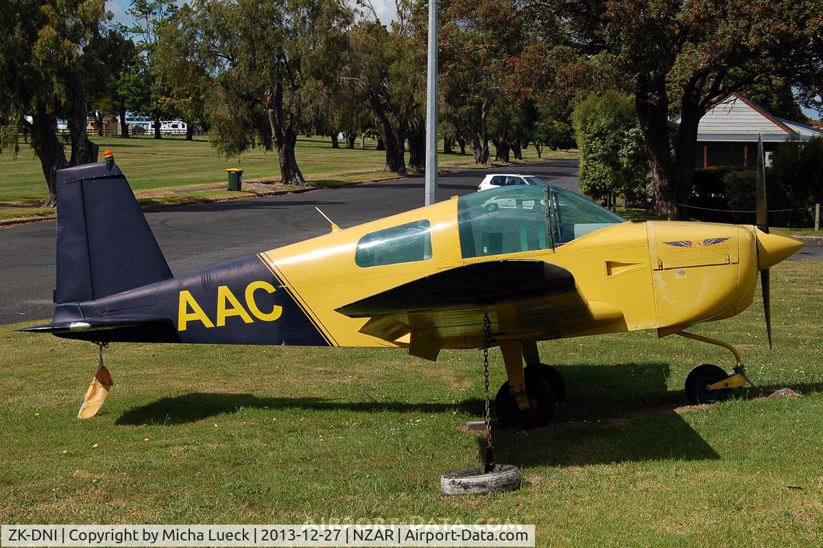 ZK-DNI, Grumman American AA-1B Trainer C/N AA5B-0136, At Ardmore (fake registration)