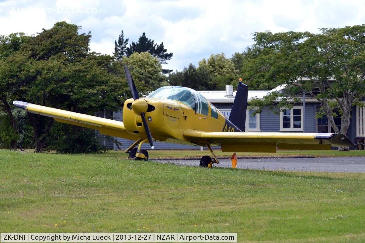 ZK-DNI, Grumman American AA-1B Trainer C/N AA5B-0136, At Ardmore (fake registration)