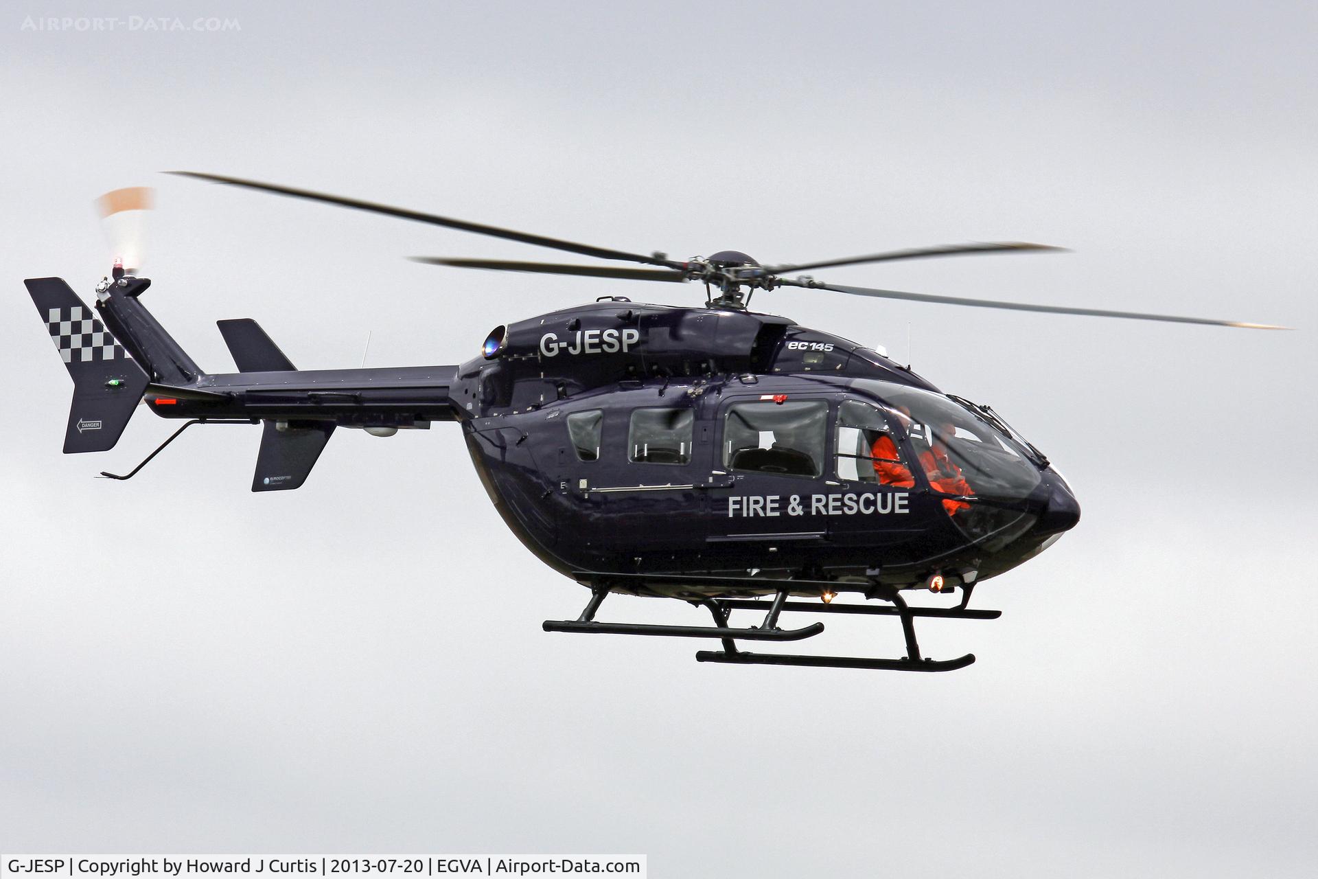 G-JESP, 2013 Eurocopter EC-145 (BK-117C-2) C/N 9570, At the Royal International Air Tattoo 2013.