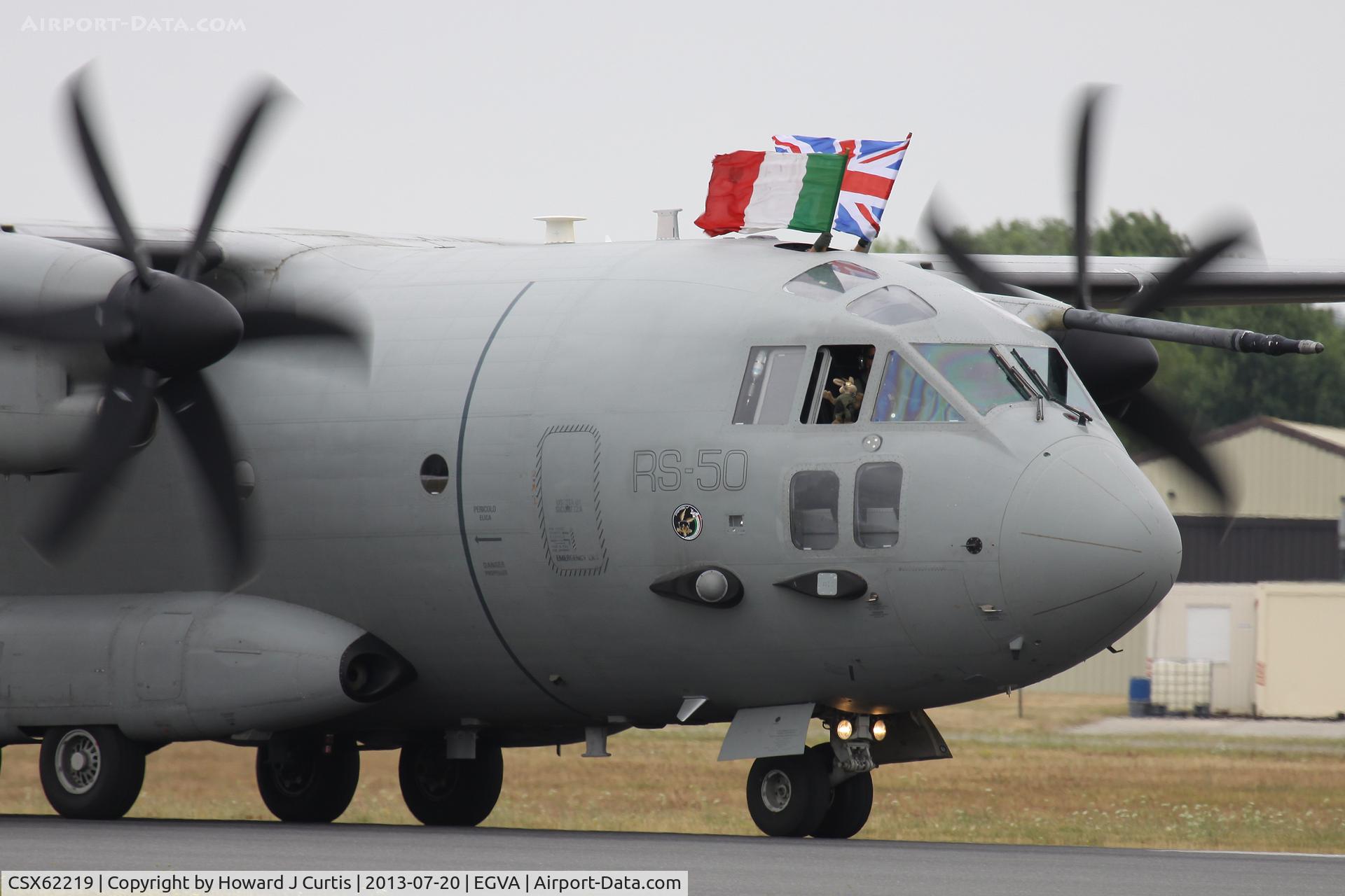 CSX62219, Alenia C-27J Spartan C/N 4119, RS-50/RSV. At the Royal International Air Tattoo 2013.
