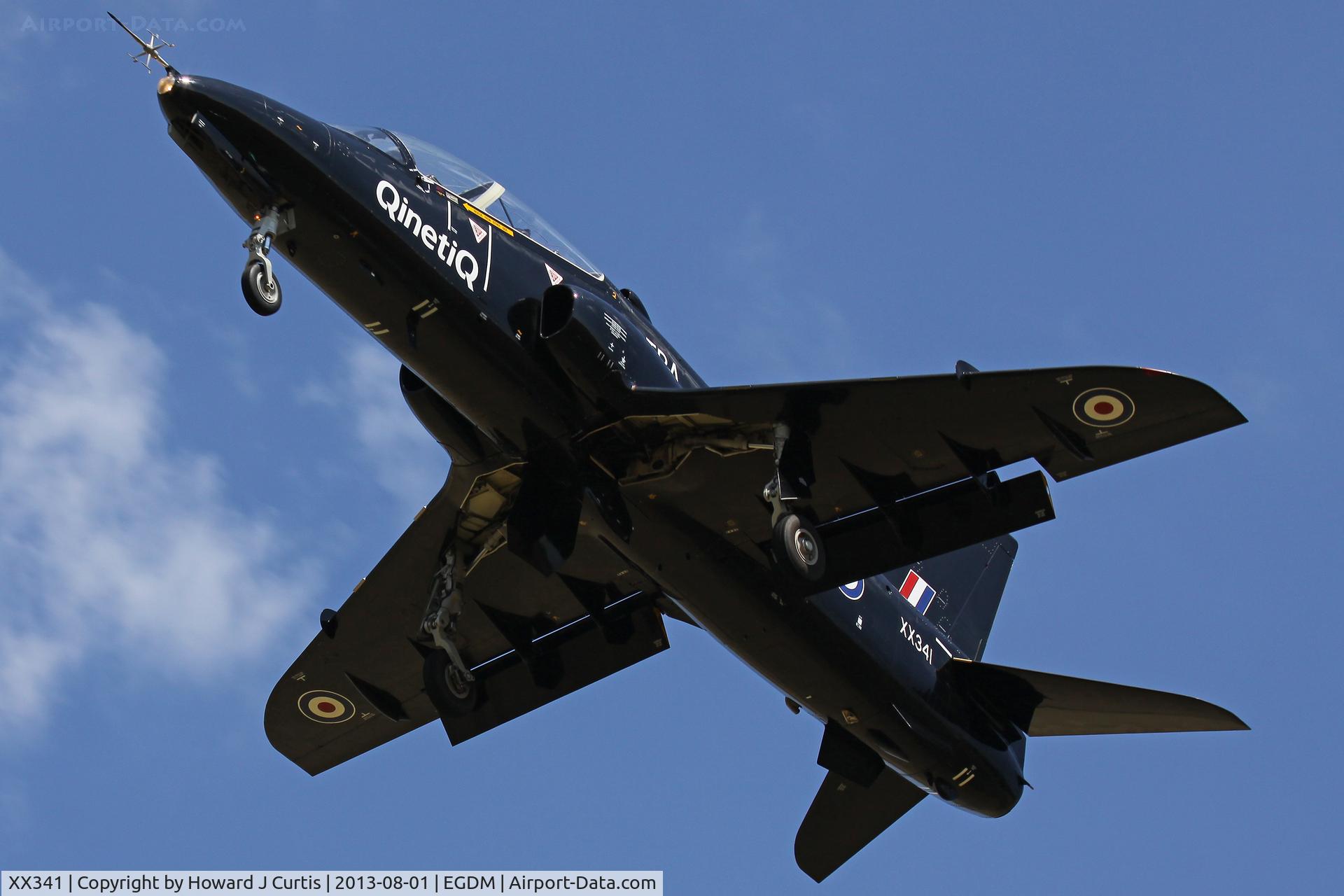 XX341, 1980 Hawker Siddeley Hawk T.1 C/N 190/312165, QinetiQ