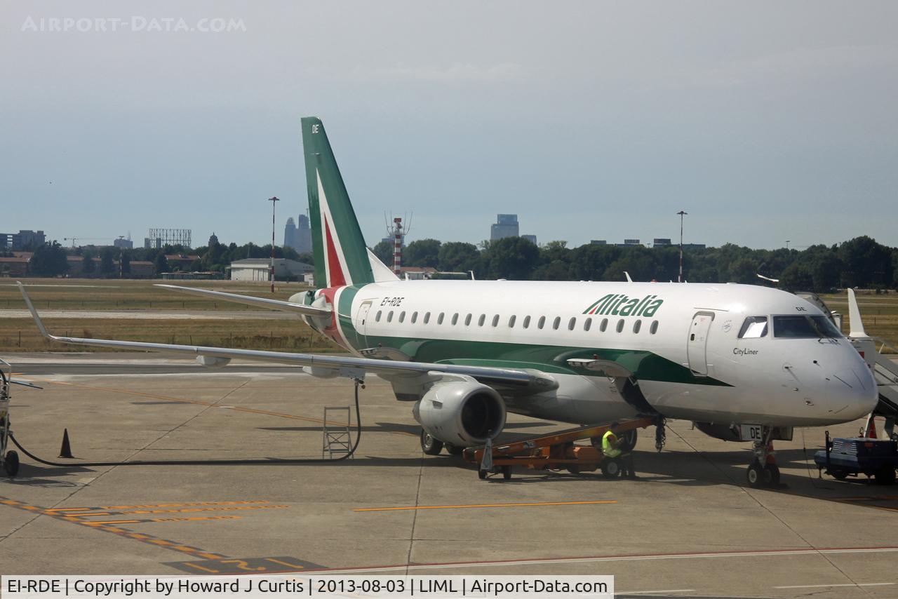 EI-RDE, 2012 Embraer 175LR (ERJ-170-200LR) C/N 17000335, Alitalia Cityliner