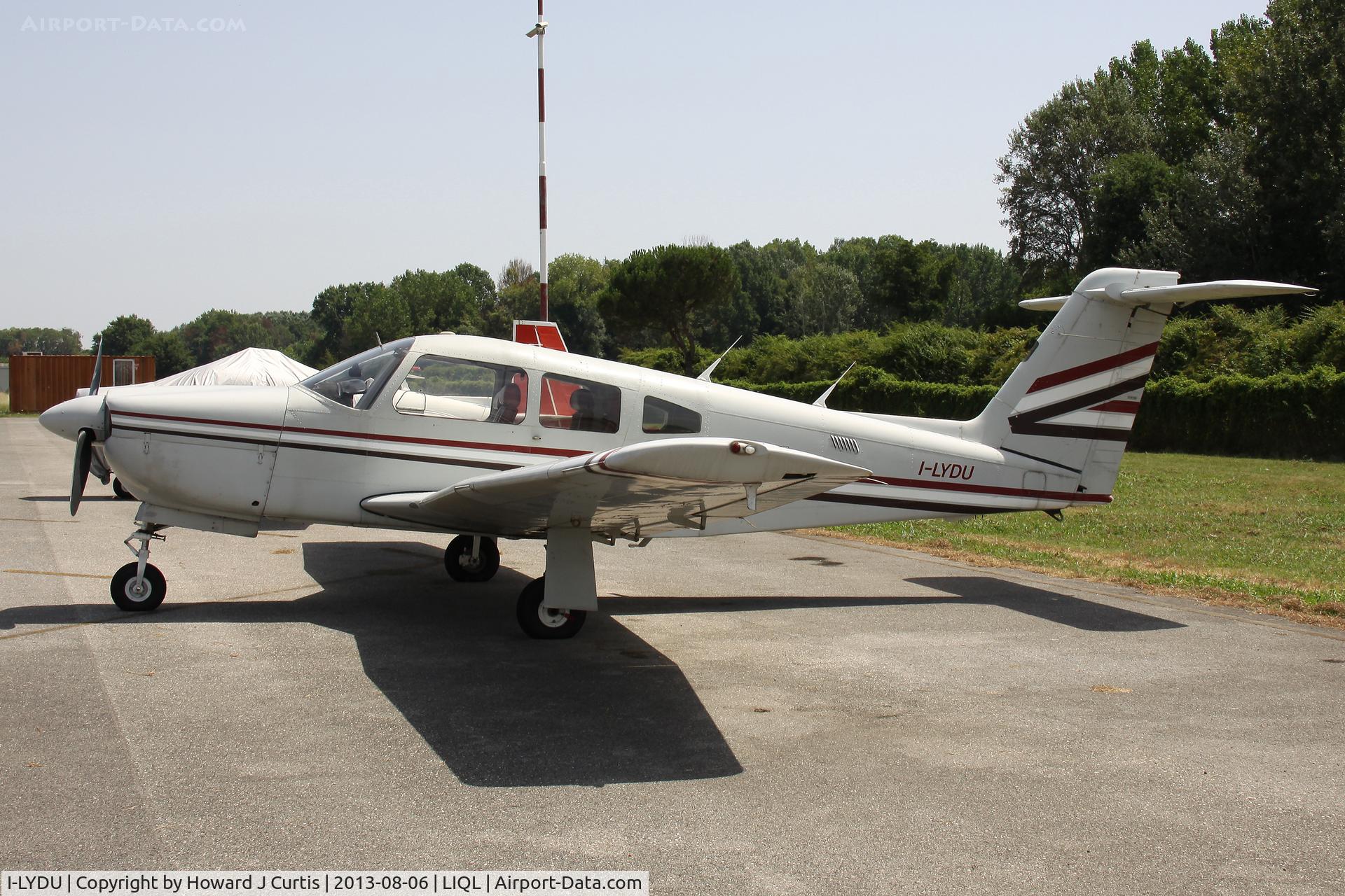 I-LYDU, 1981 Piper PA-28RT-201 Arrow IV Arrow IV C/N 28R-8118047, Privately owned, a resident here.