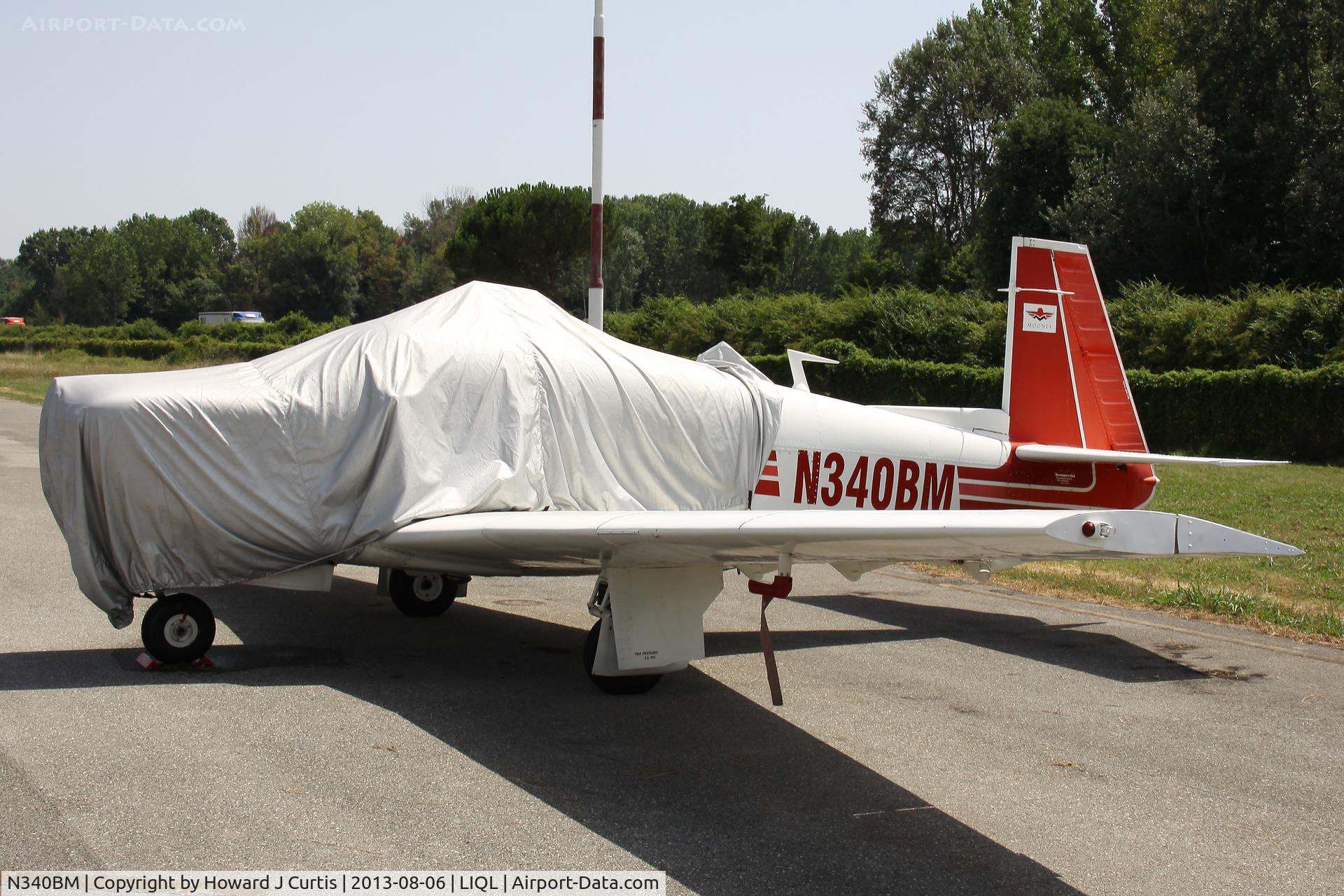 N340BM, 1978 Mooney M20J 201 C/N 24-0421, Privately owned, minus prop.