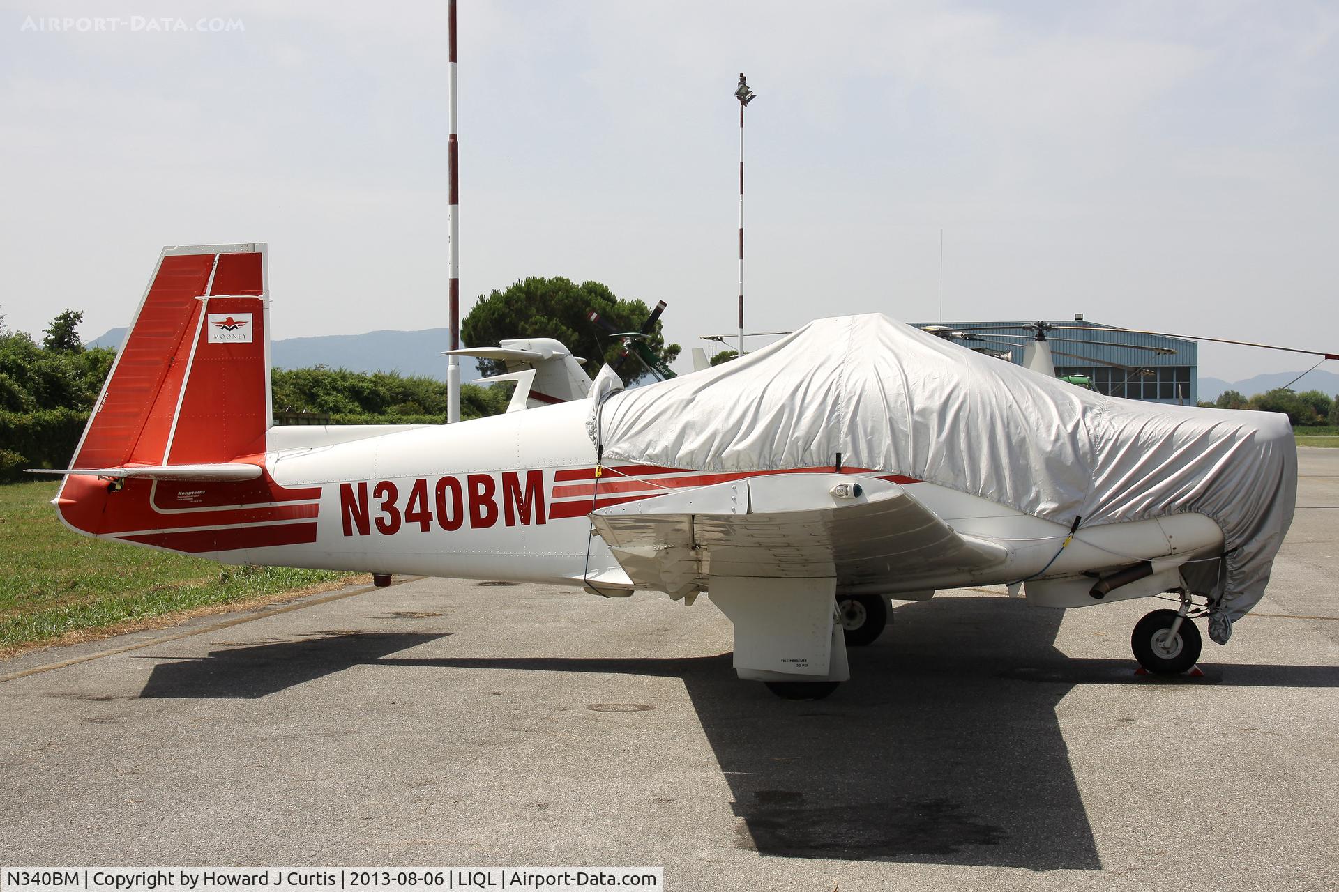 N340BM, 1978 Mooney M20J 201 C/N 24-0421, Privately owned, minus prop.