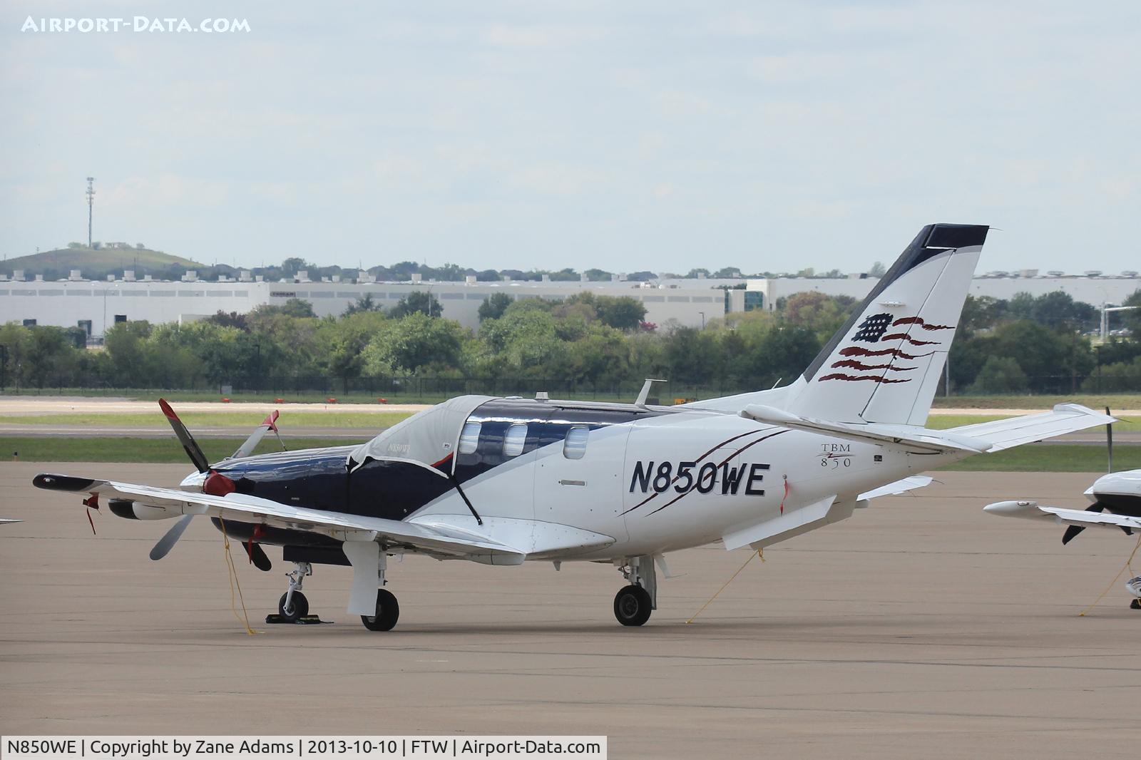 N850WE, 2007 Socata TBM-700 C/N 411, At Alliance Airport - Fort Worth, TX