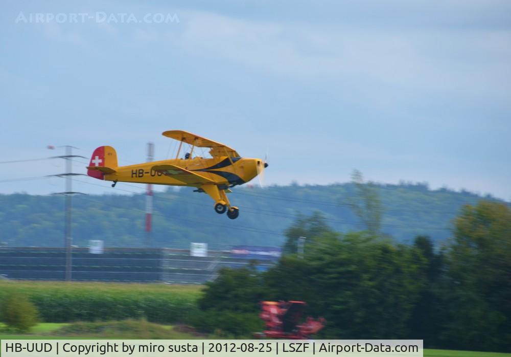 HB-UUD, 1937 Bucker Bu-131APM Jungmann C/N 16, BU-131-Jungmann at air show Birr.