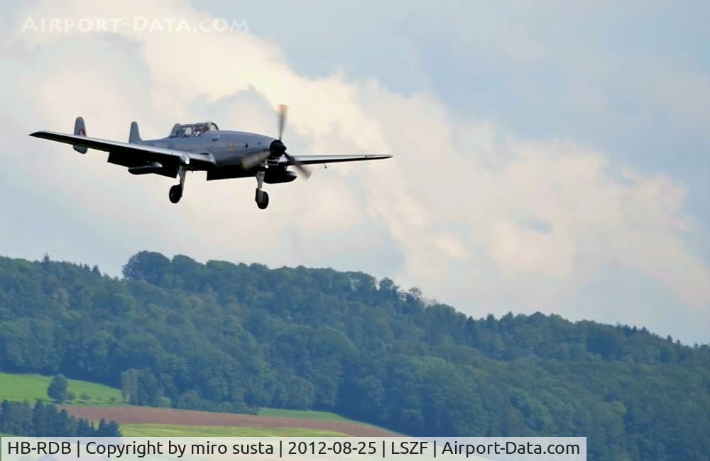 HB-RDB, 1943 F+W C-3605 Schlepp C/N 274, F+W Emmen C-3605 at air show Birrfeld