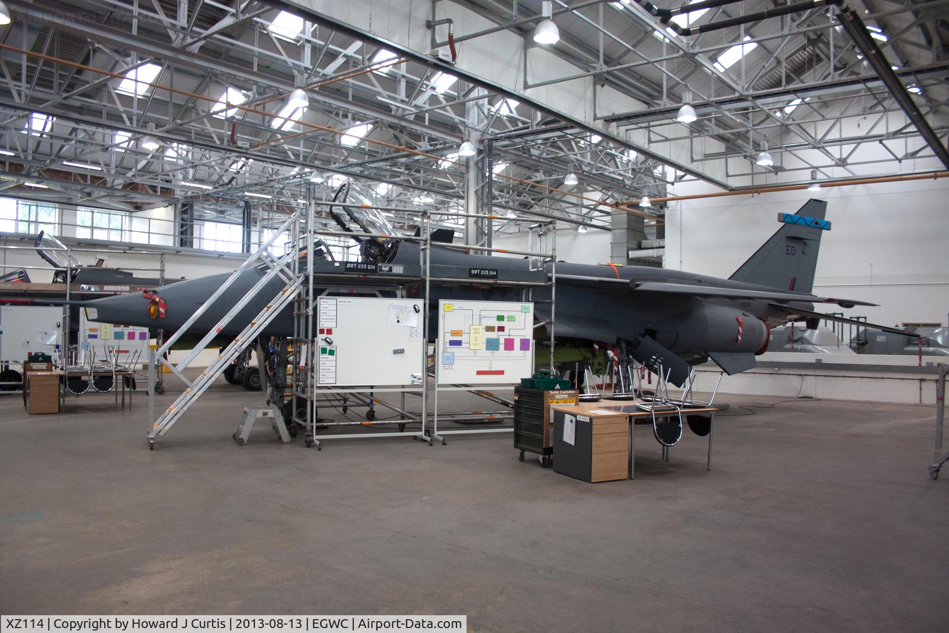 XZ114, 1976 Sepecat Jaguar GR.3A C/N S.115, Actually a GR.3. 1 SoTT.