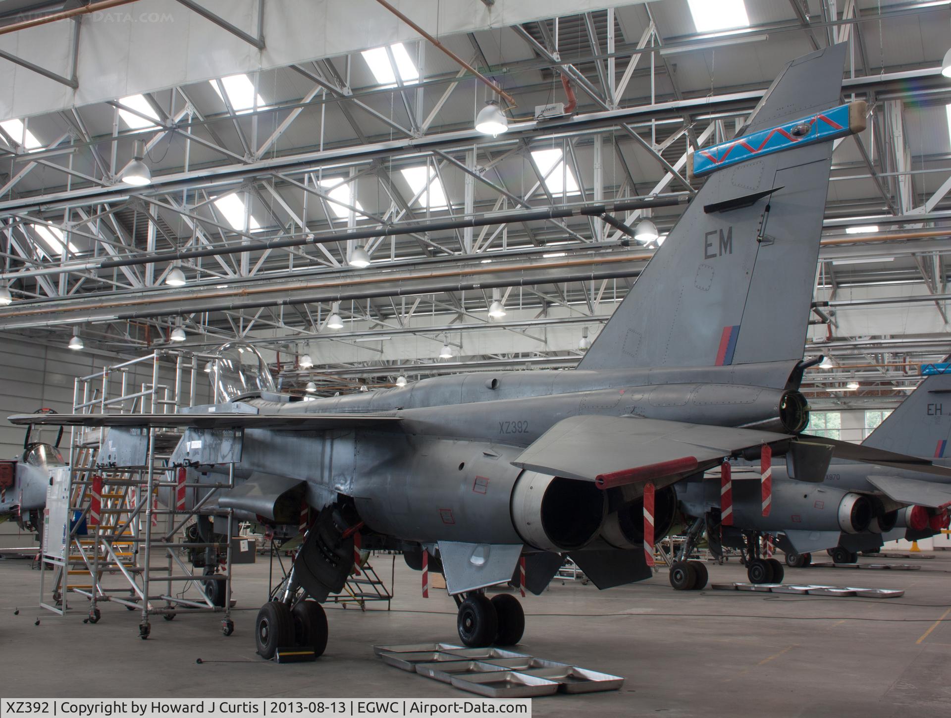 XZ392, 1977 Sepecat Jaguar GR.3A C/N S.157, Actually a GR.3A, 1 SoTT.