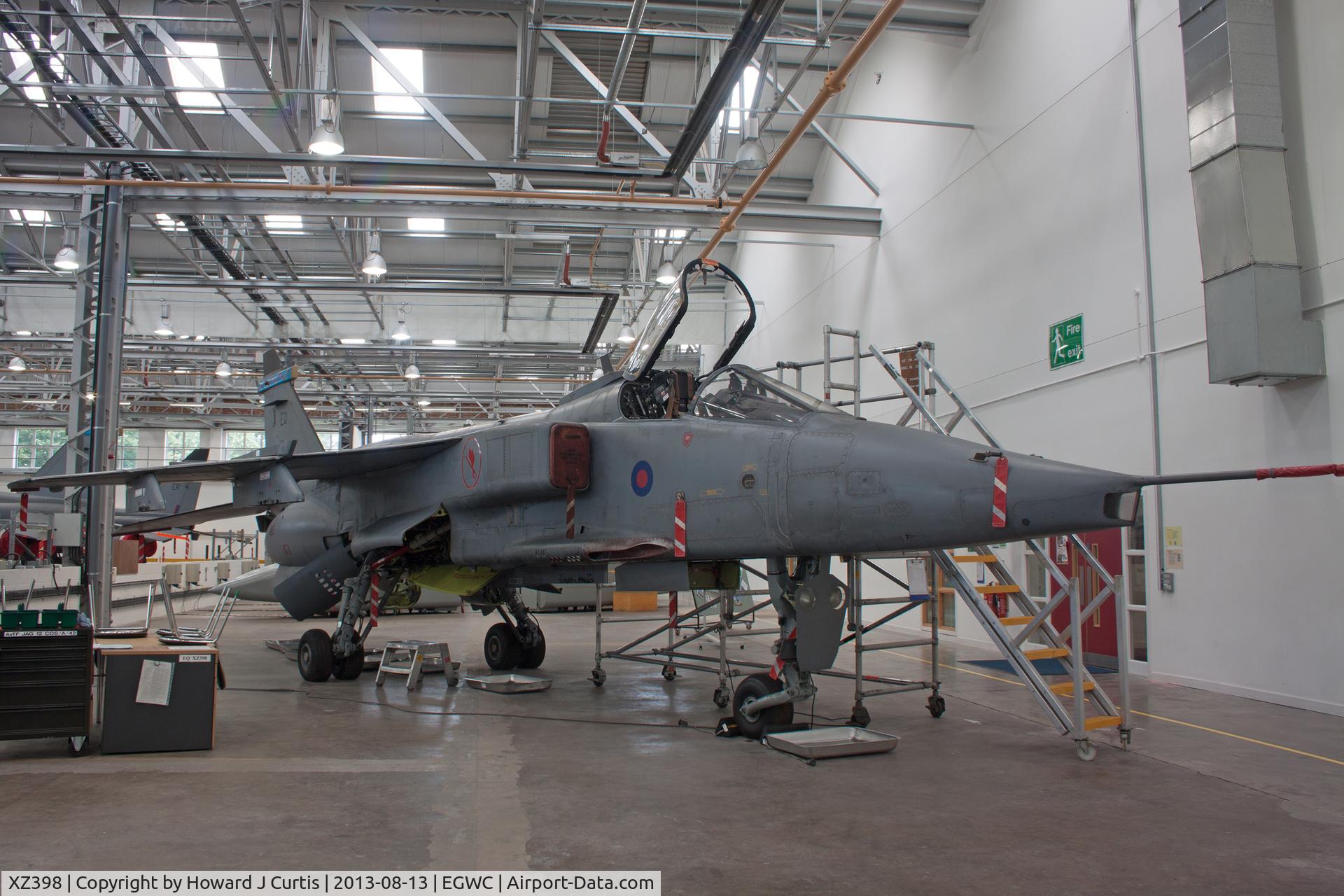 XZ398, 1977 Sepecat Jaguar GR.1A C/N S163, Now a GR.3A, 1 SoTT.