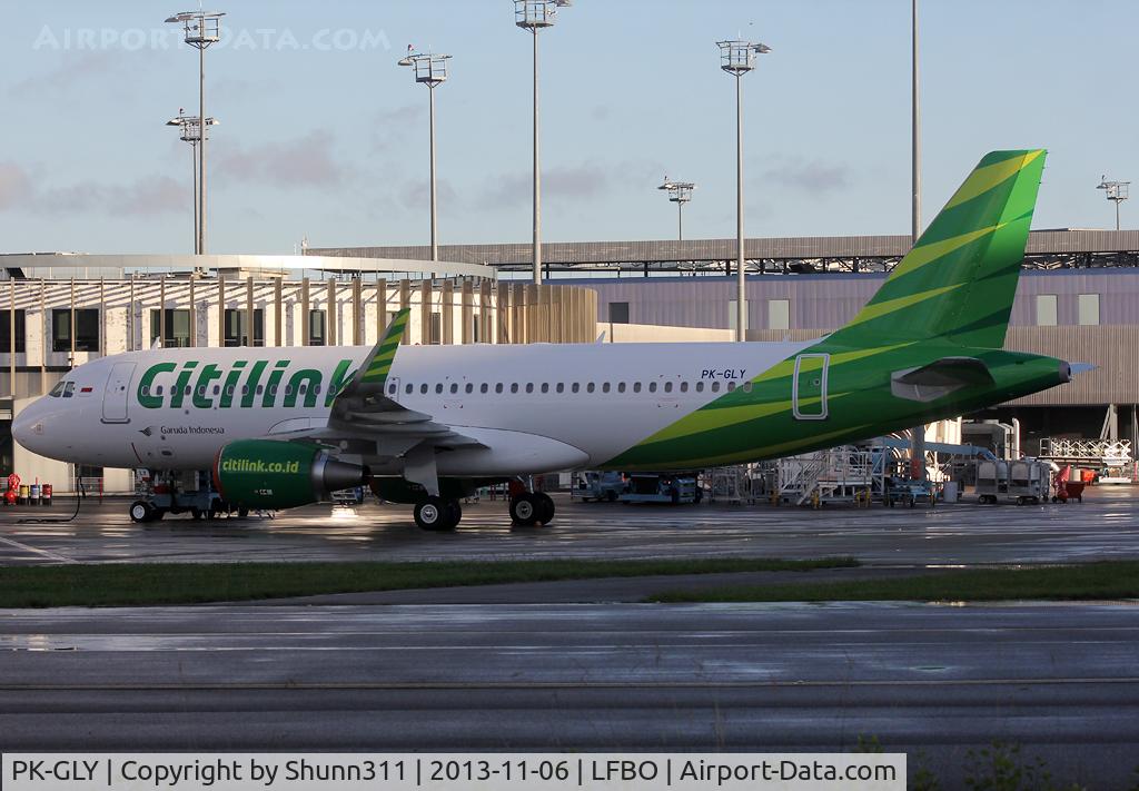 PK-GLY, 2013 Airbus A320-214 C/N 5830, Ready for delivery