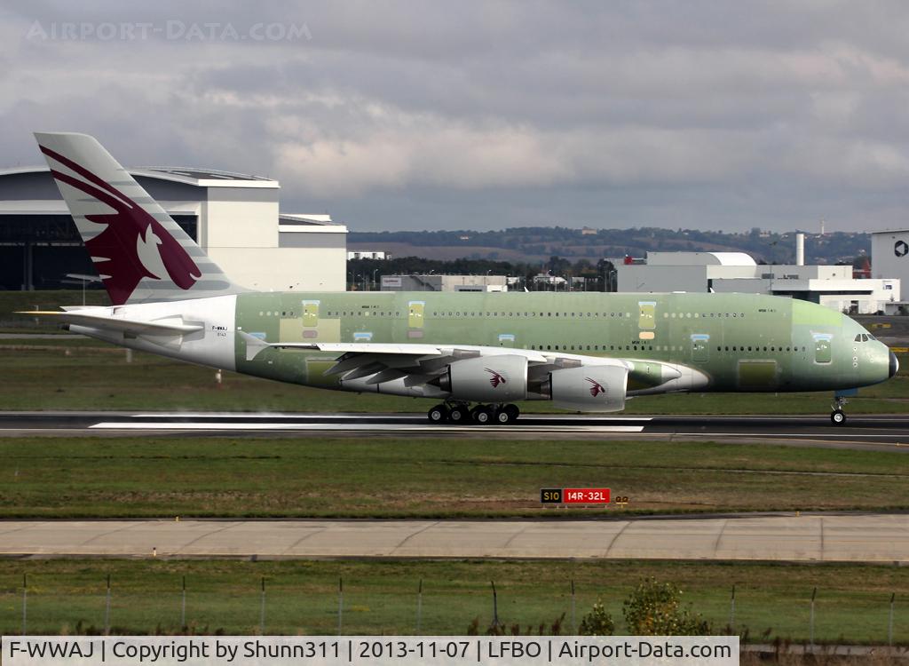 F-WWAJ, 2013 Airbus A380-861 C/N 143, C/n 0143 - For Qatar Airways