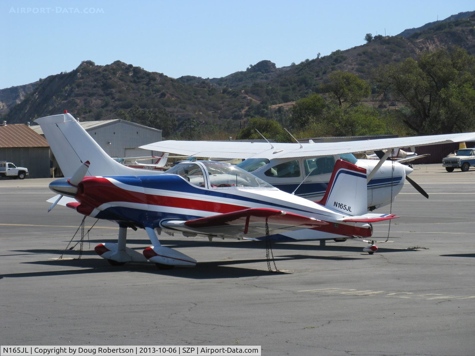 N165JL, 2007 Thorp T-18 Tiger Tiger C/N 165, 2007 Levi THORP/SUNDERLAND S-18, Lycoming O-320-E2D 150 Hp, single-seat speedster