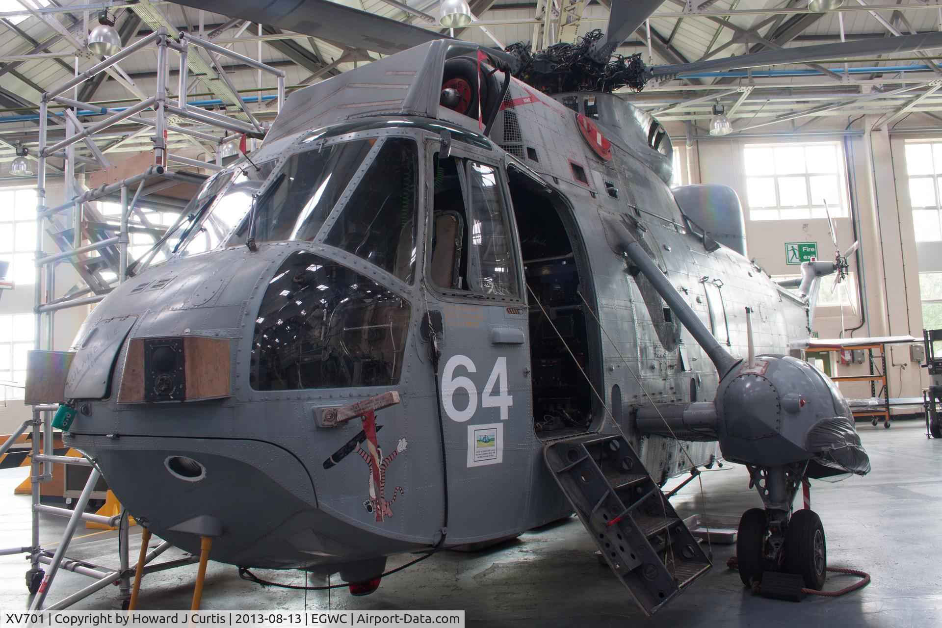 XV701, 1971 Westland Sea King HAS.6 C/N WA672, 268-N, 64, 1 SoTT.