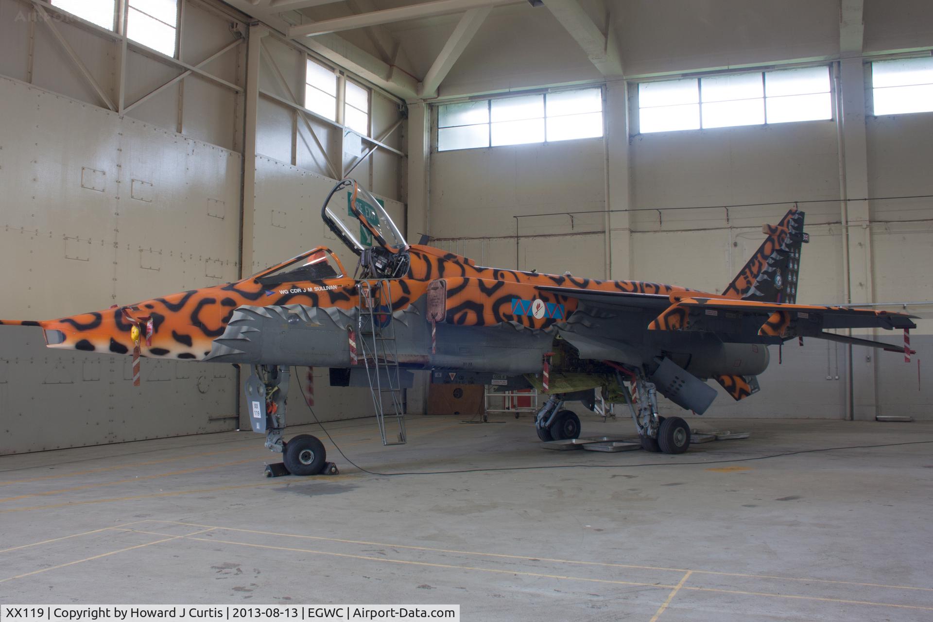 XX119, 1973 Sepecat Jaguar GR.3A C/N S.12, 8898M/AI, 1 SoTT.