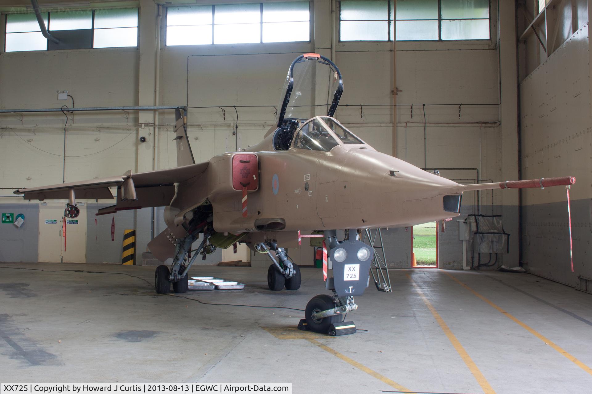 XX725, 1974 Sepecat Jaguar GR.1 C/N S.22, Now a GR3A, coded T, 1 SoTT.