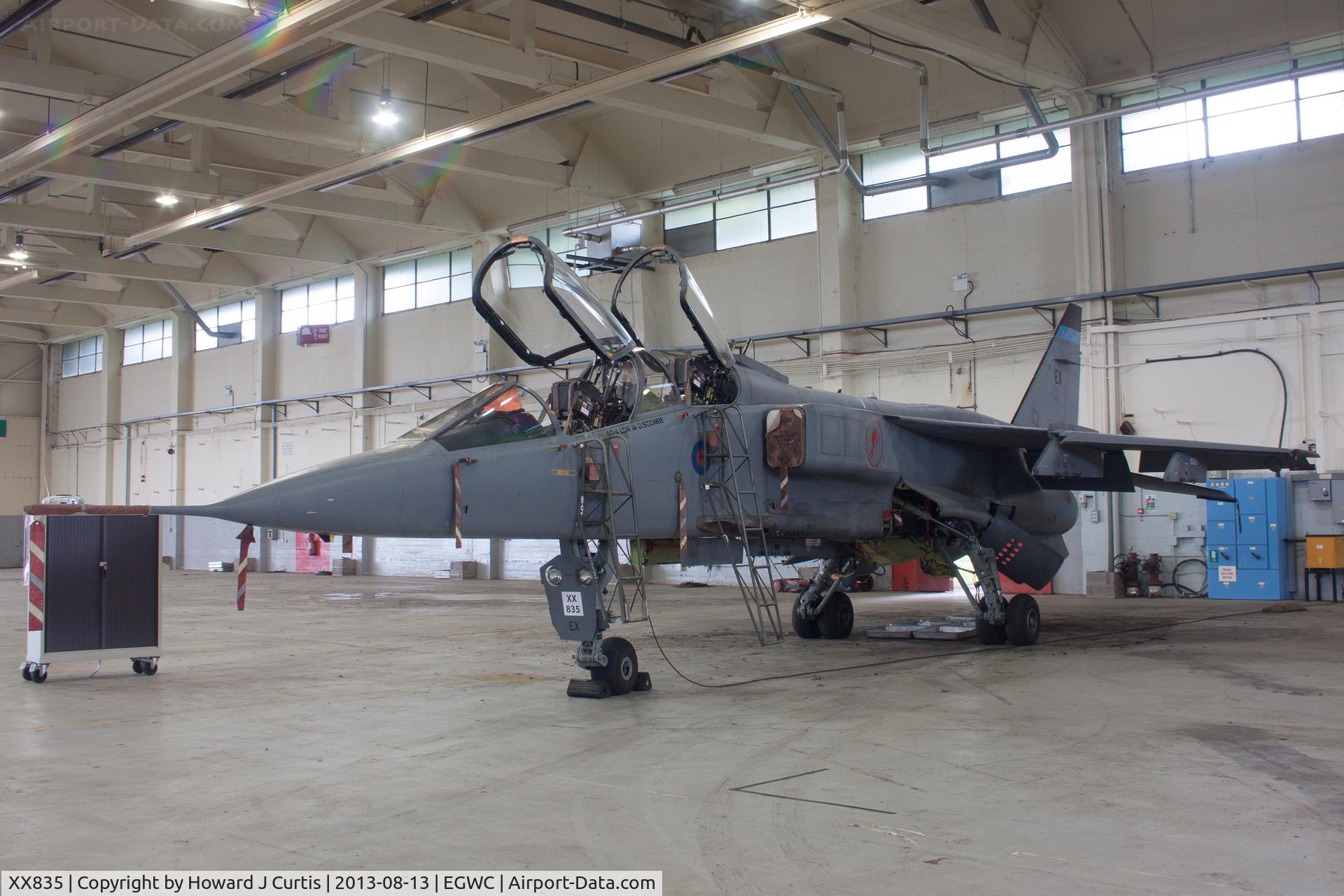 XX835, Sepecat Jaguar T.4 C/N B.23, EX, 1 SoTT.