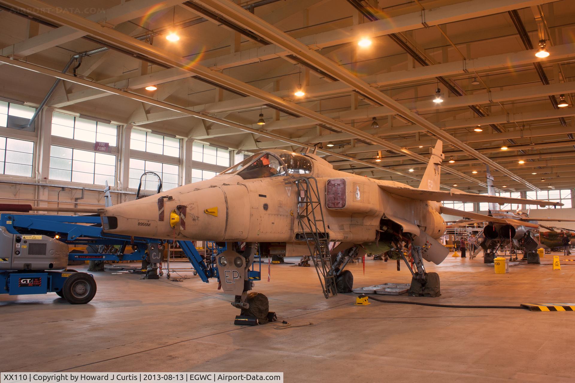 XX110, 1974 Sepecat Jaguar GR.1 C/N S3, 8955M, 1 SoTT.