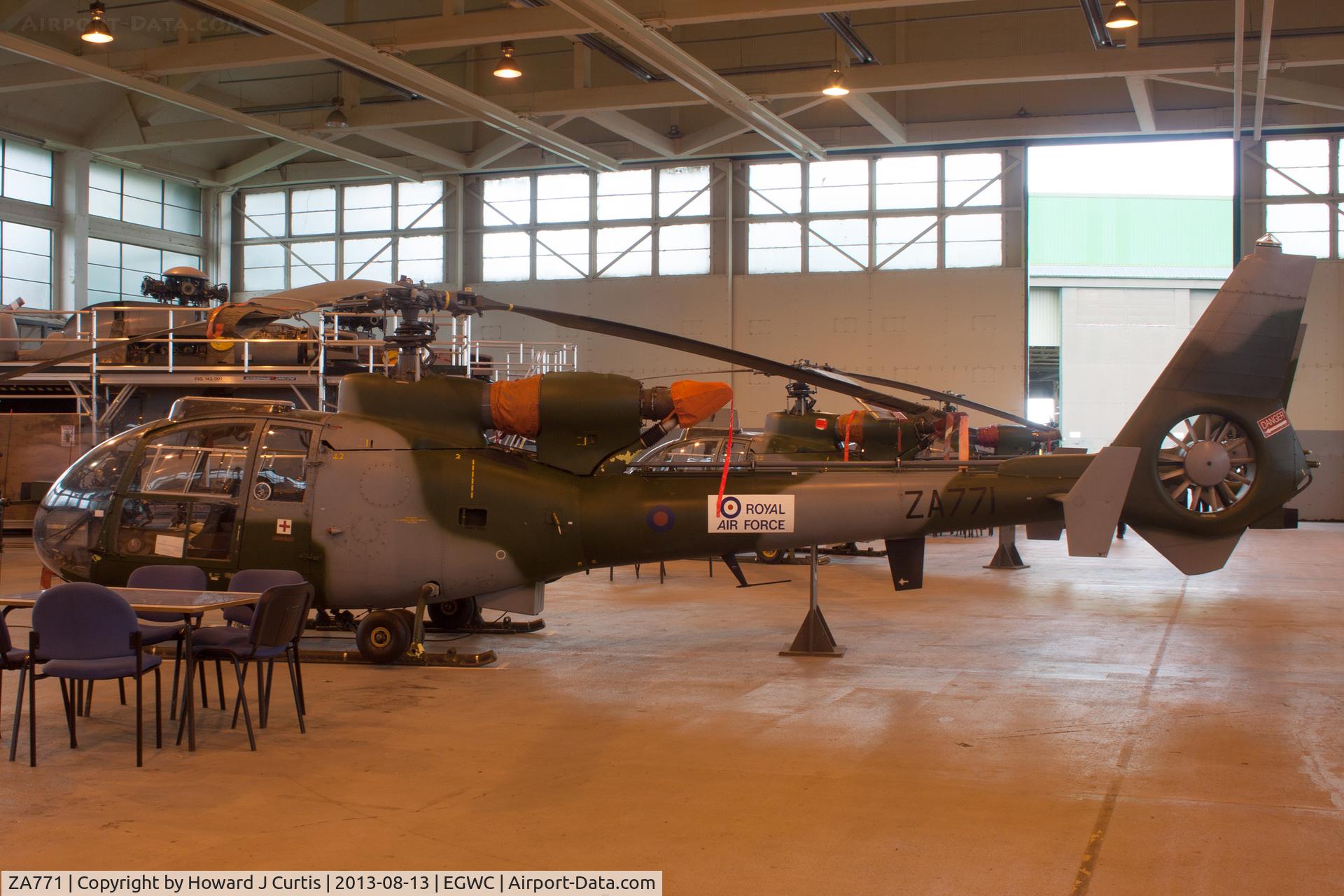 ZA771, 1980 Westland SA-341B Gazelle AH1 C/N WA1813, 1 SoTT.