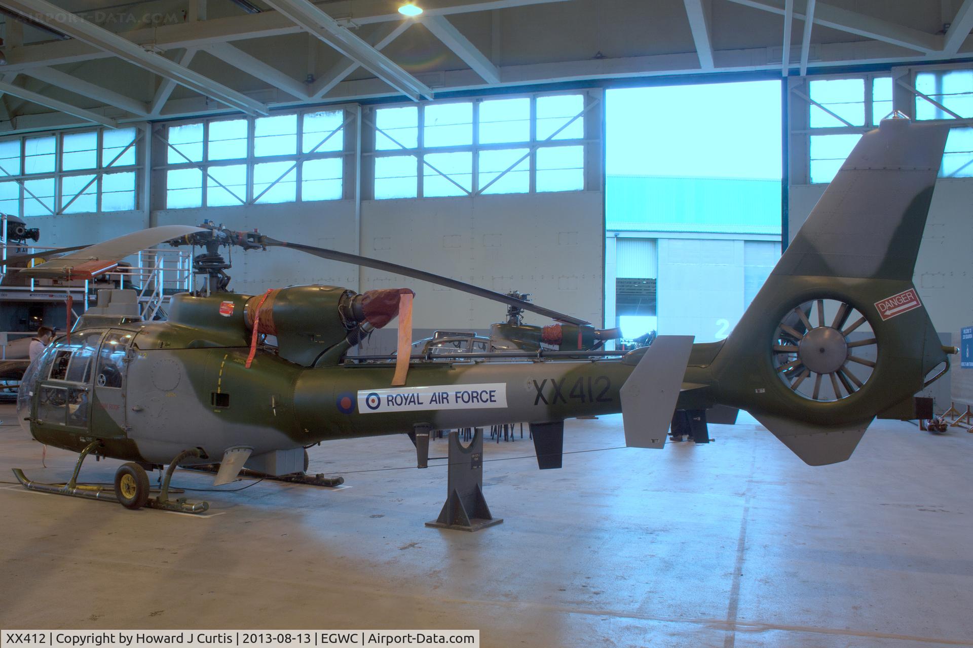 XX412, 1975 Westland SA-341B Gazelle AH1 C/N 1362, 1 SoTT.