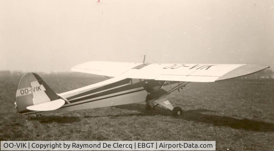 OO-VIK, 1957 Piper PA-18-95 Super Cub C/N 18-5822, Gent  1967-04-30