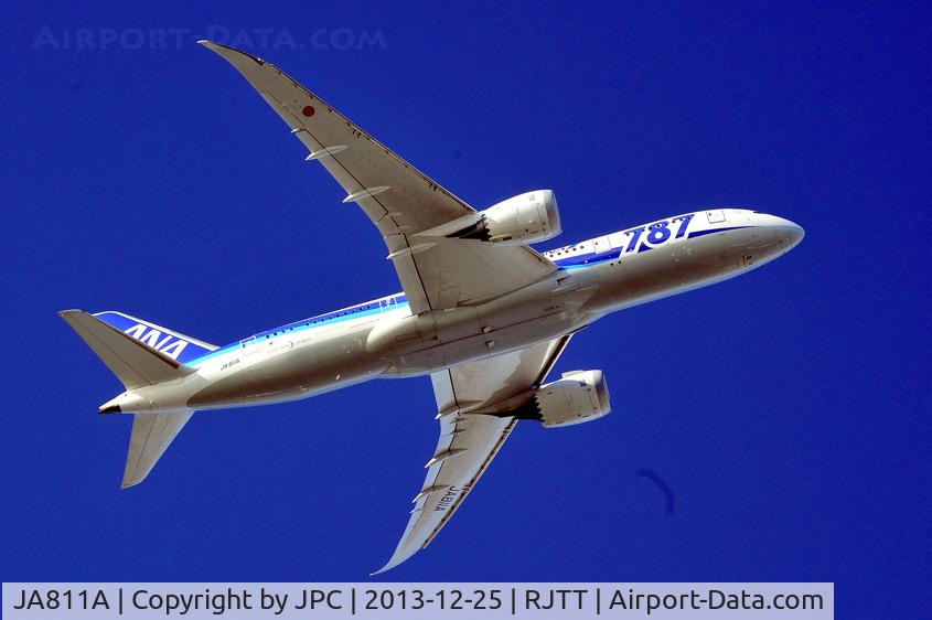 JA811A, 2012 Boeing 787-8 Dreamliner C/N 34502, ETOPS ANA B-787
