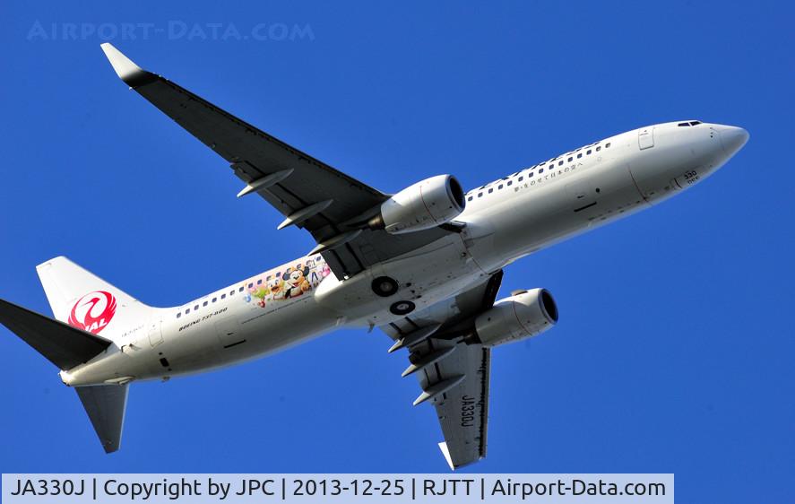 JA330J, 2010 Boeing 737-846 C/N 35359, JAL's Disney B-738