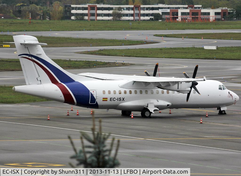EC-ISX, 1991 ATR 42-300 C/N 242, Parked at the General Aviation area