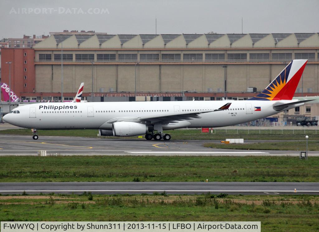 F-WWYQ, 2013 Airbus A330-343X C/N 1475, C/n 1475 - To be RP-C8785