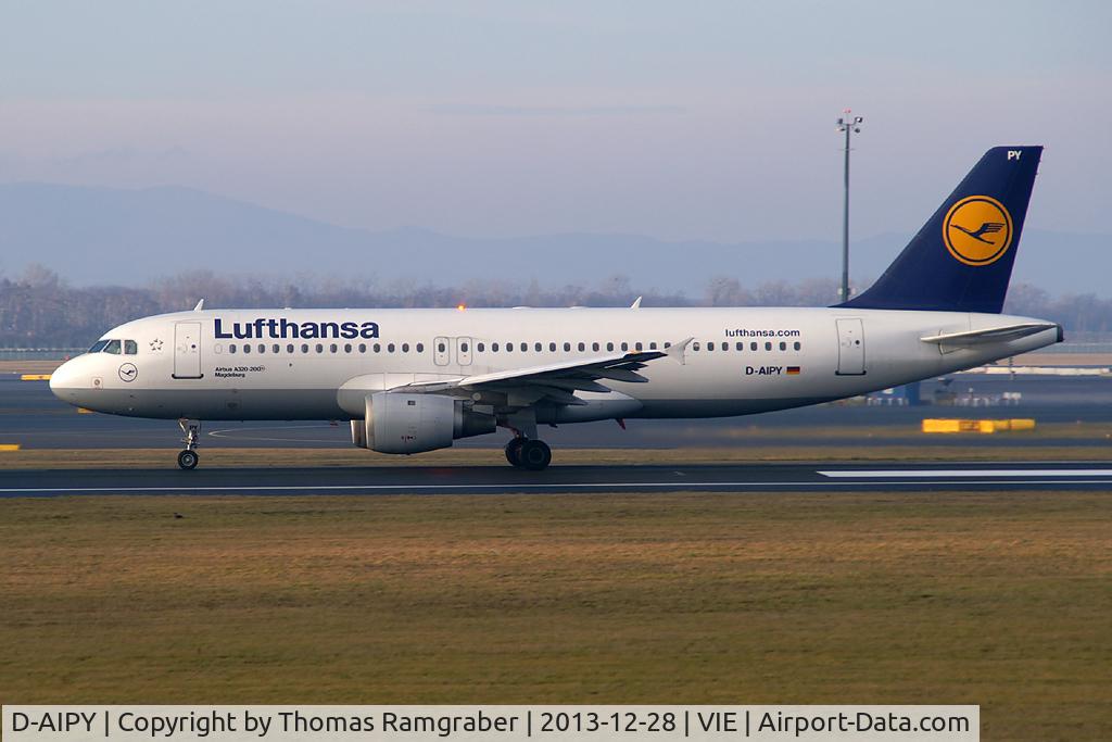 D-AIPY, 1991 Airbus A320-211 C/N 161, Lufthansa Airbus A320