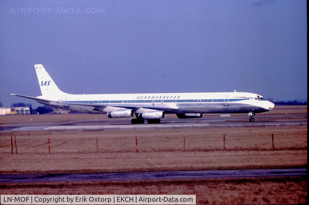 LN-MOF, 1969 Douglas DC-8-63 C/N 46097, LN-MOF in CPH