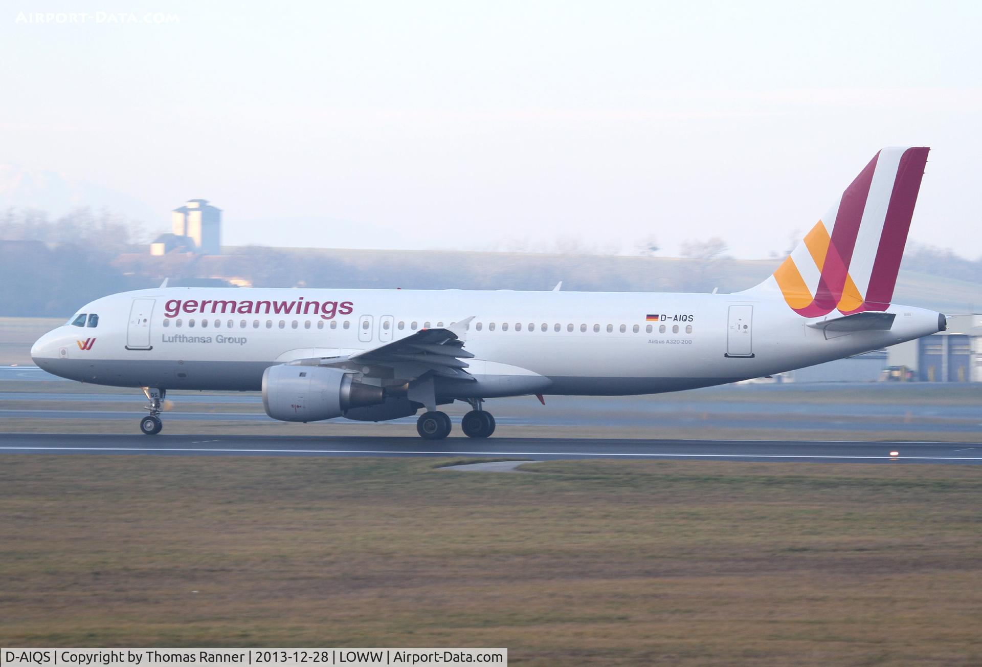 D-AIQS, 1993 Airbus A320-211 C/N 401, Germanwings A320