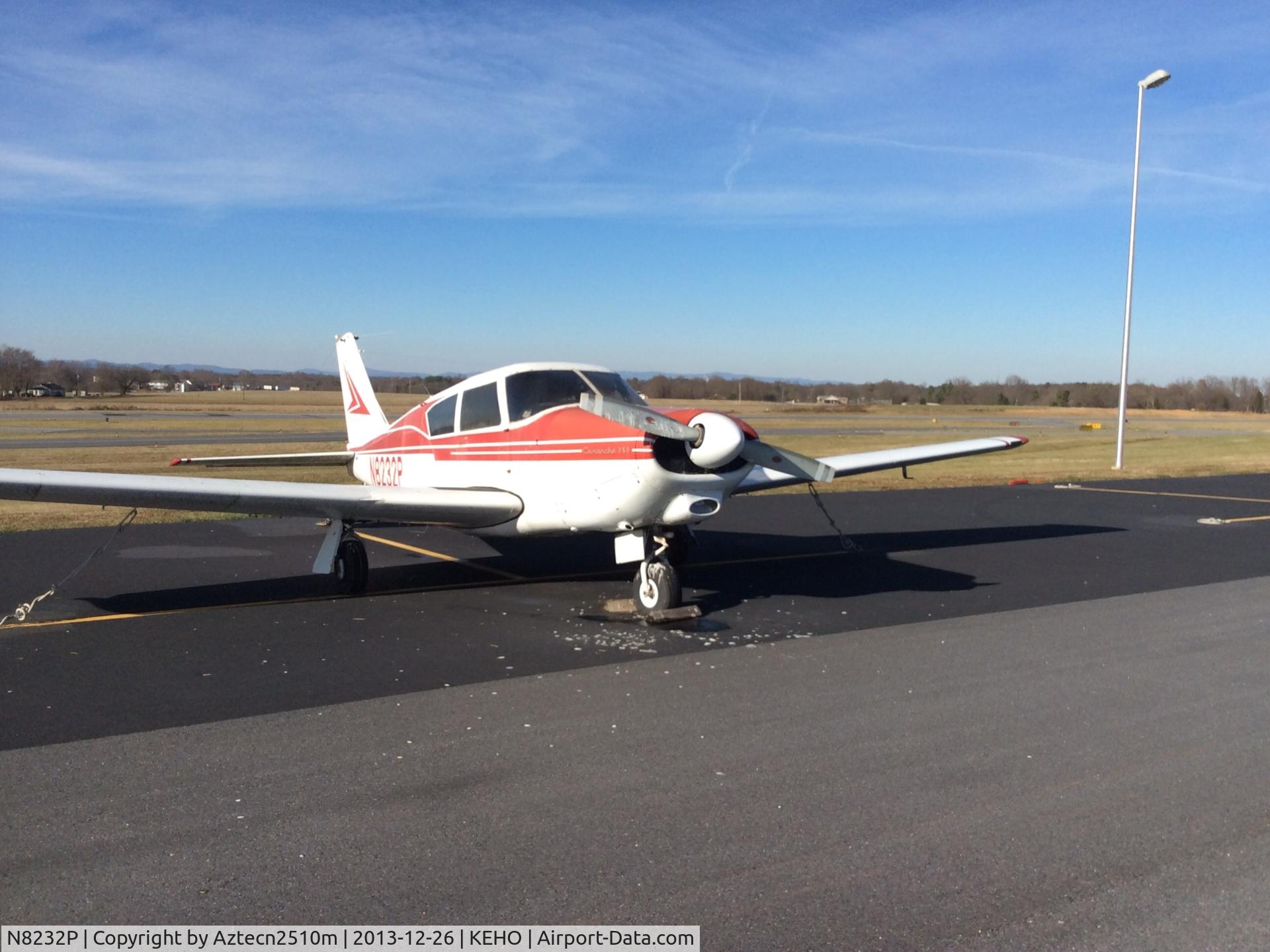 N8232P, 1963 Piper PA-24-250 Comanche C/N 24-3485, This Comanche is still sitting at Shelby.