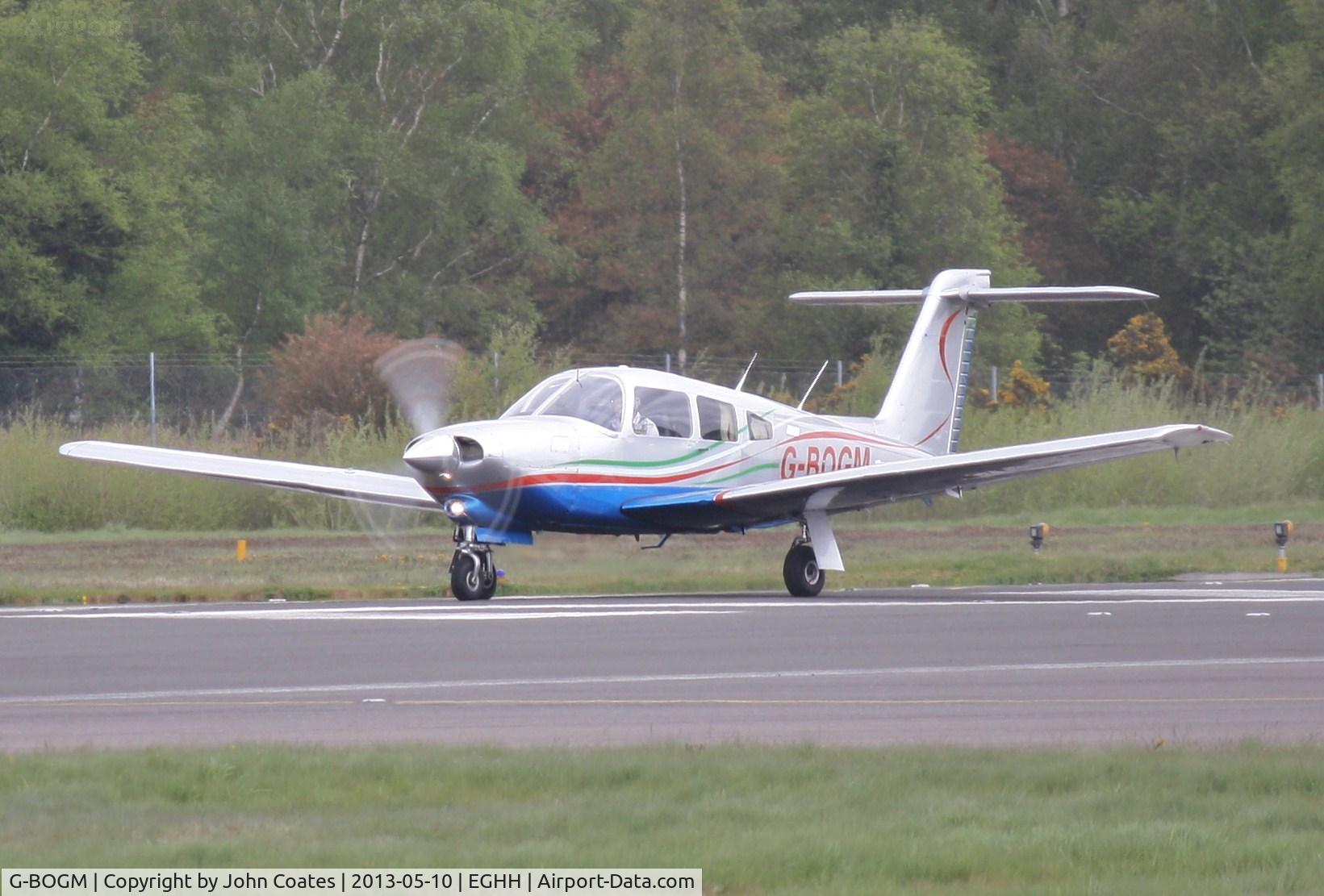 G-BOGM, 1980 Piper PA-28RT-201T Turbo Arrow IV C/N 28R-8031077, Resident about to depart 26