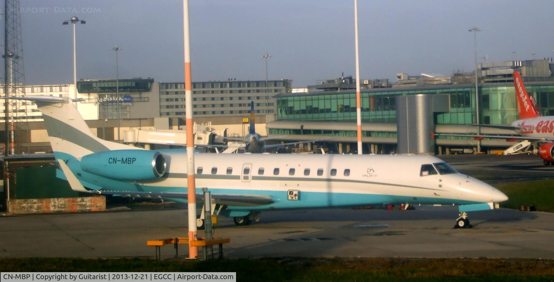 CN-MBP, 2010 Embraer EMB-135 Legacy C/N 14501117, Interesting visitor to Manchester