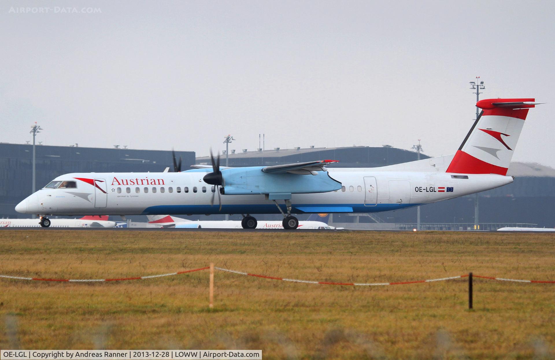 OE-LGL, 2010 De Havilland Canada DHC-8-402Q Dash 8 C/N 4310, Austrian DHC8
