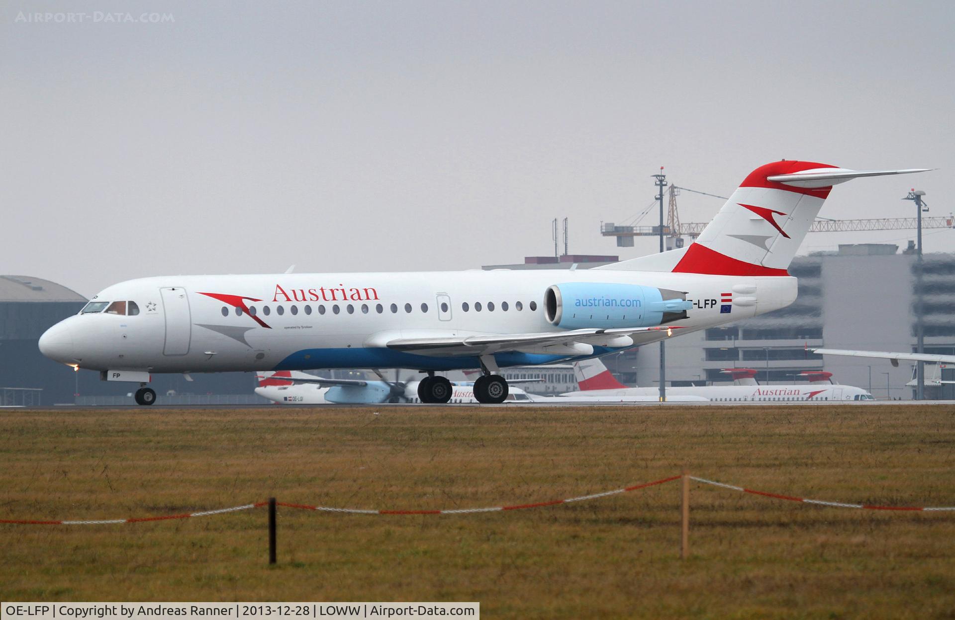 OE-LFP, Fokker 70 (F-28-0070) C/N 11560, Austrian Fokker 70