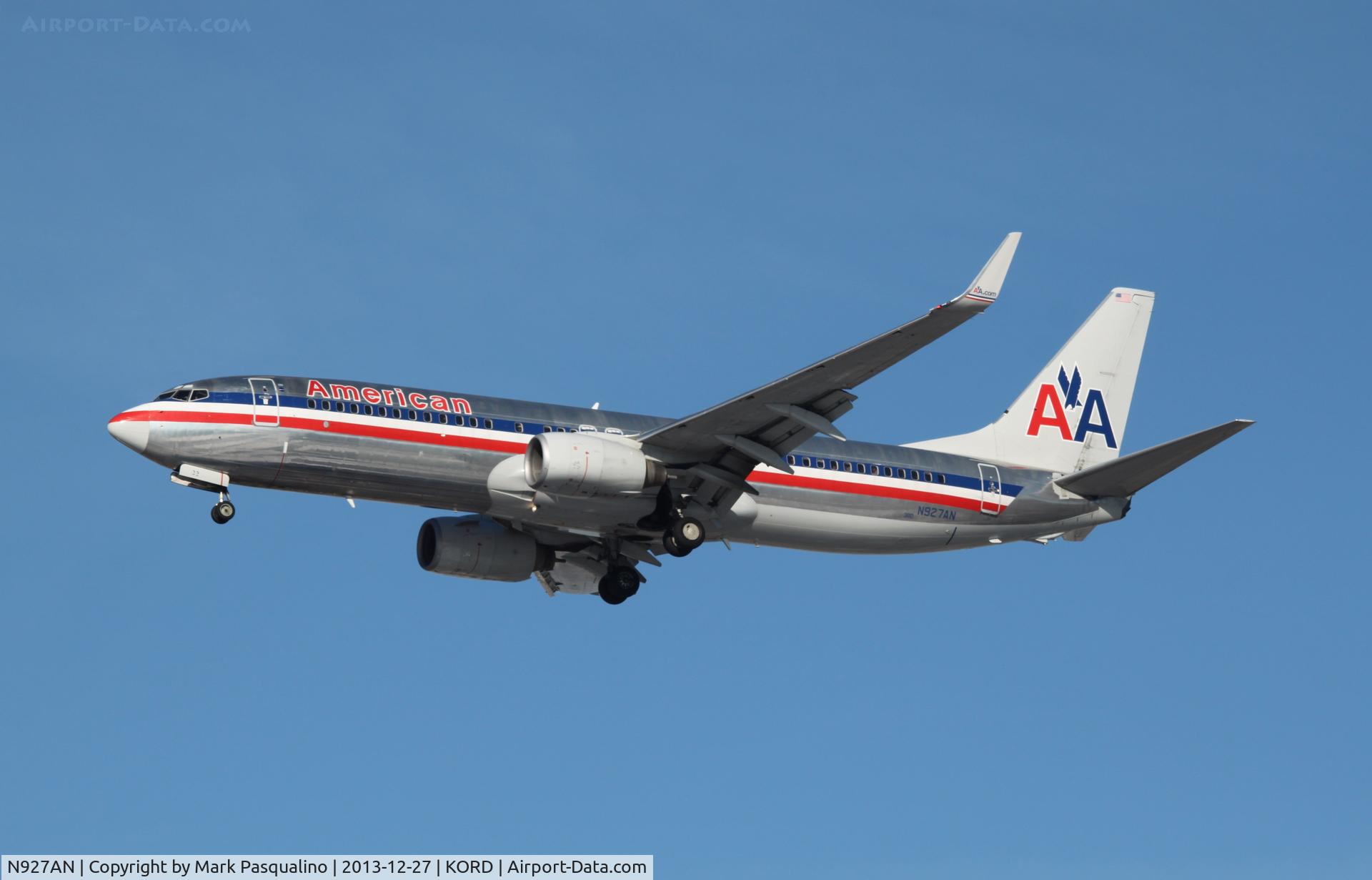 N927AN, 2000 Boeing 737-823 C/N 30077, Boeing 737-800