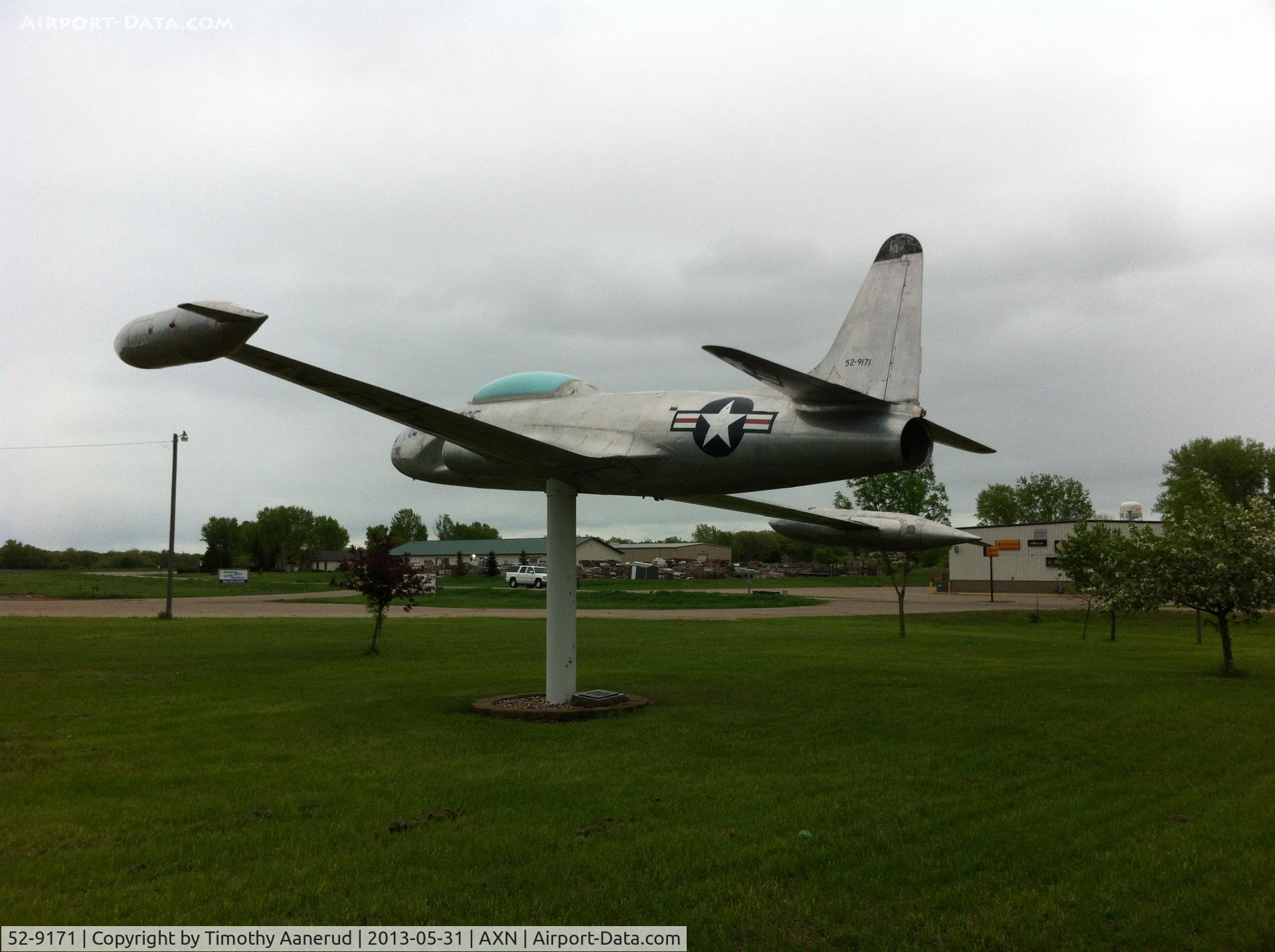 52-9171, 1952 Lockheed T-33A Shooting Star C/N 580-7225, Lockheed T-33A Shooting Star, c/n: 580-7225
