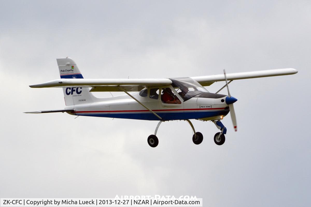 ZK-CFC, Tecnam P-92S Echo C/N 520, At Ardmore
