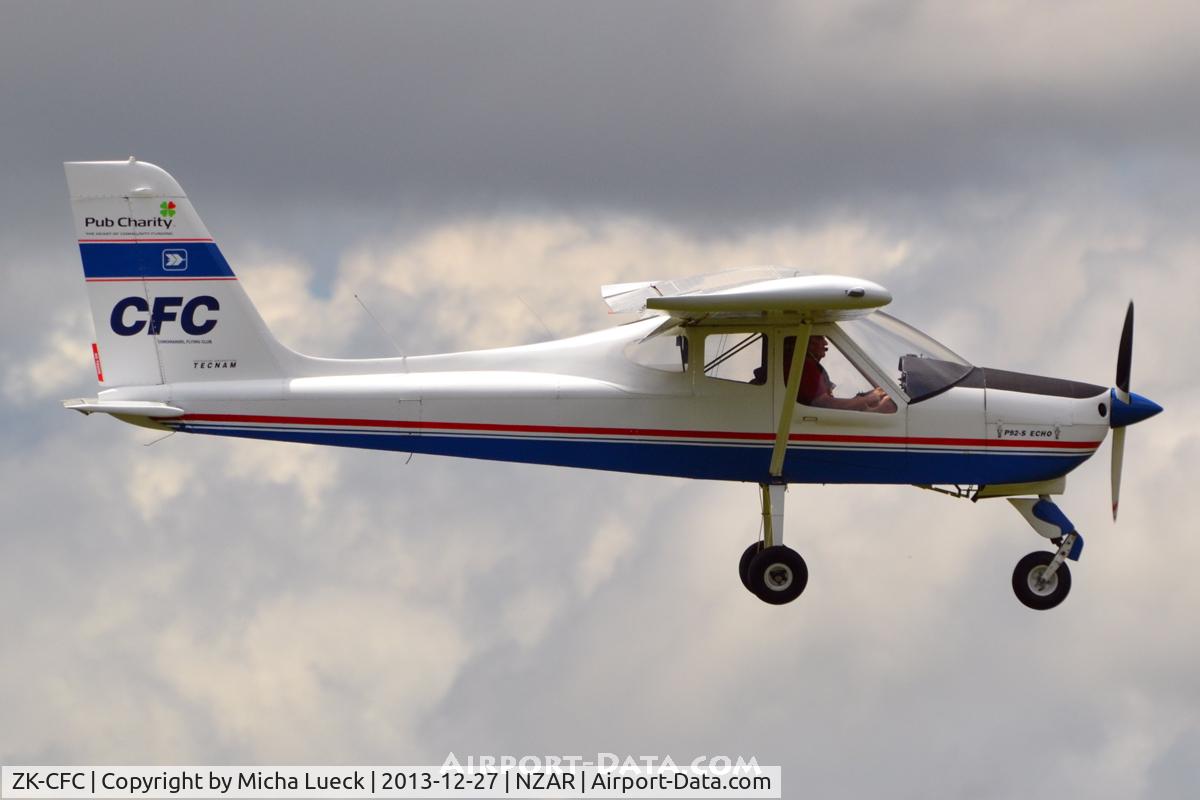 ZK-CFC, Tecnam P-92S Echo C/N 520, At Ardmore
