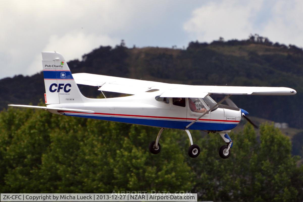 ZK-CFC, Tecnam P-92S Echo C/N 520, At Ardmore