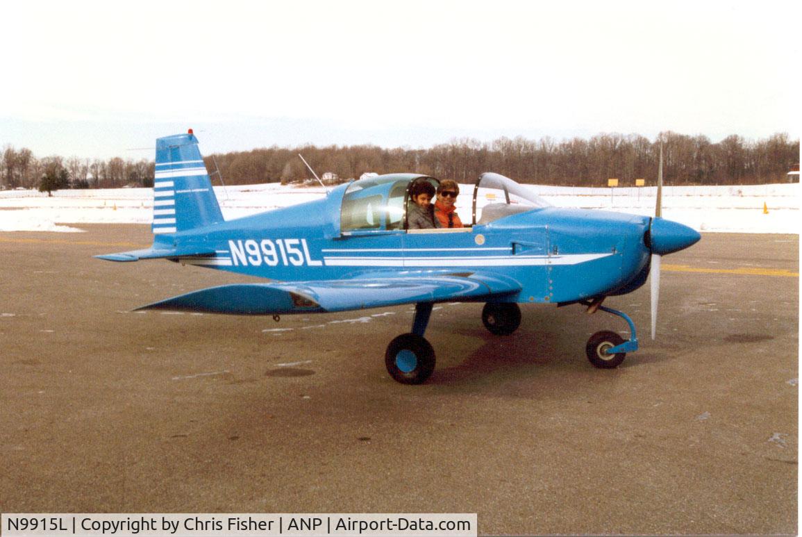 N9915L, 1973 Grumman American AA-1B Trainer C/N AA1B-0215, A great 2-seat VFR machine.  Very fun to fly.
