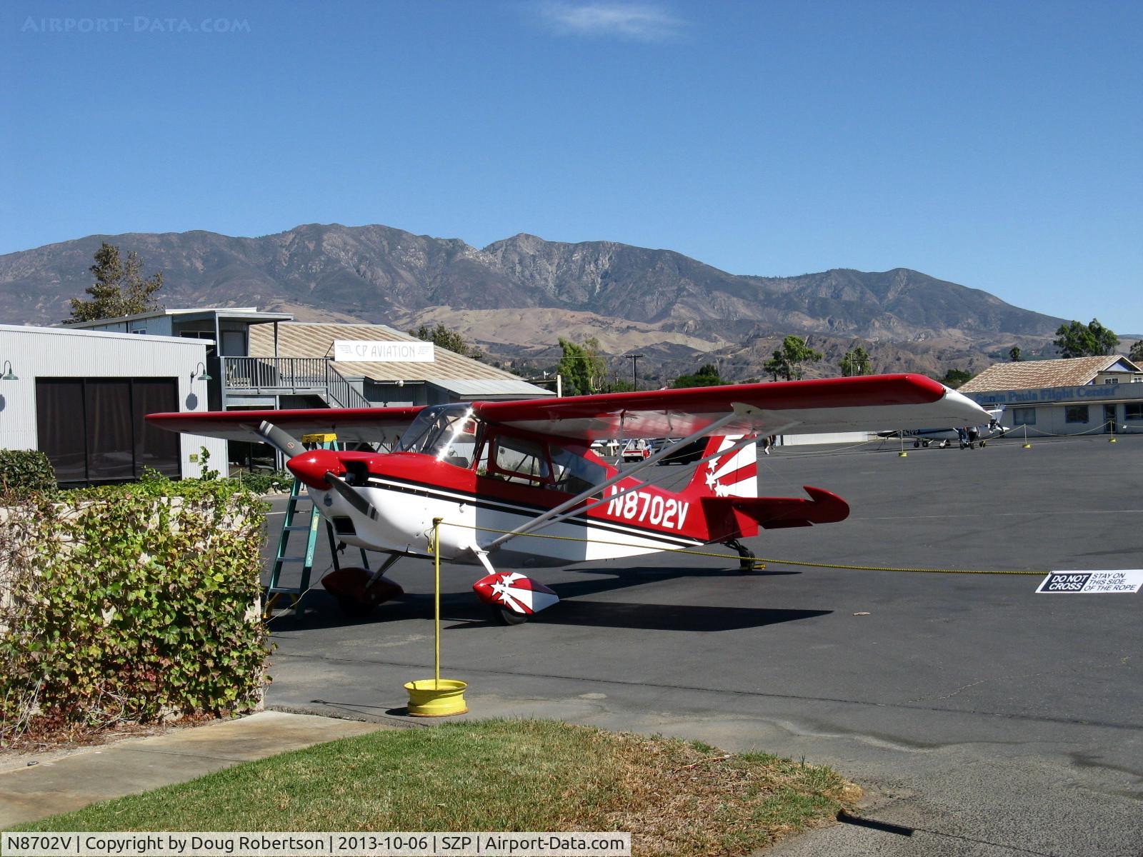 N8702V, 1975 Bellanca 8KCAB Decathlon C/N 189-75, 1975 Bellanca 8KCAB DECATHLON, Lycoming O-320 150 Hp, refueling
